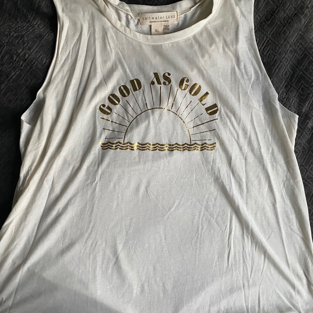 Saltwater Luxe Good As Gold Tank
